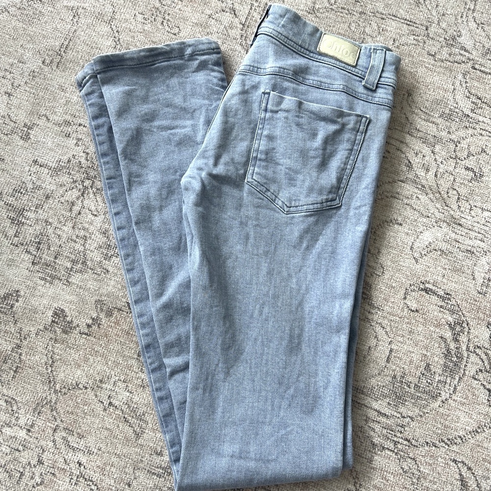 Chloe Light Blue Denim Pants